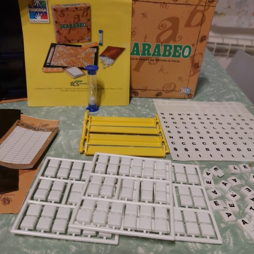 Scarabeo gioco tavolo le - gioco,