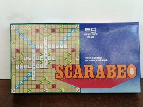 Scarabeo gioco tavolo - scarabeo,