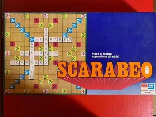 Gioco tavolo scarabeo - gioco,